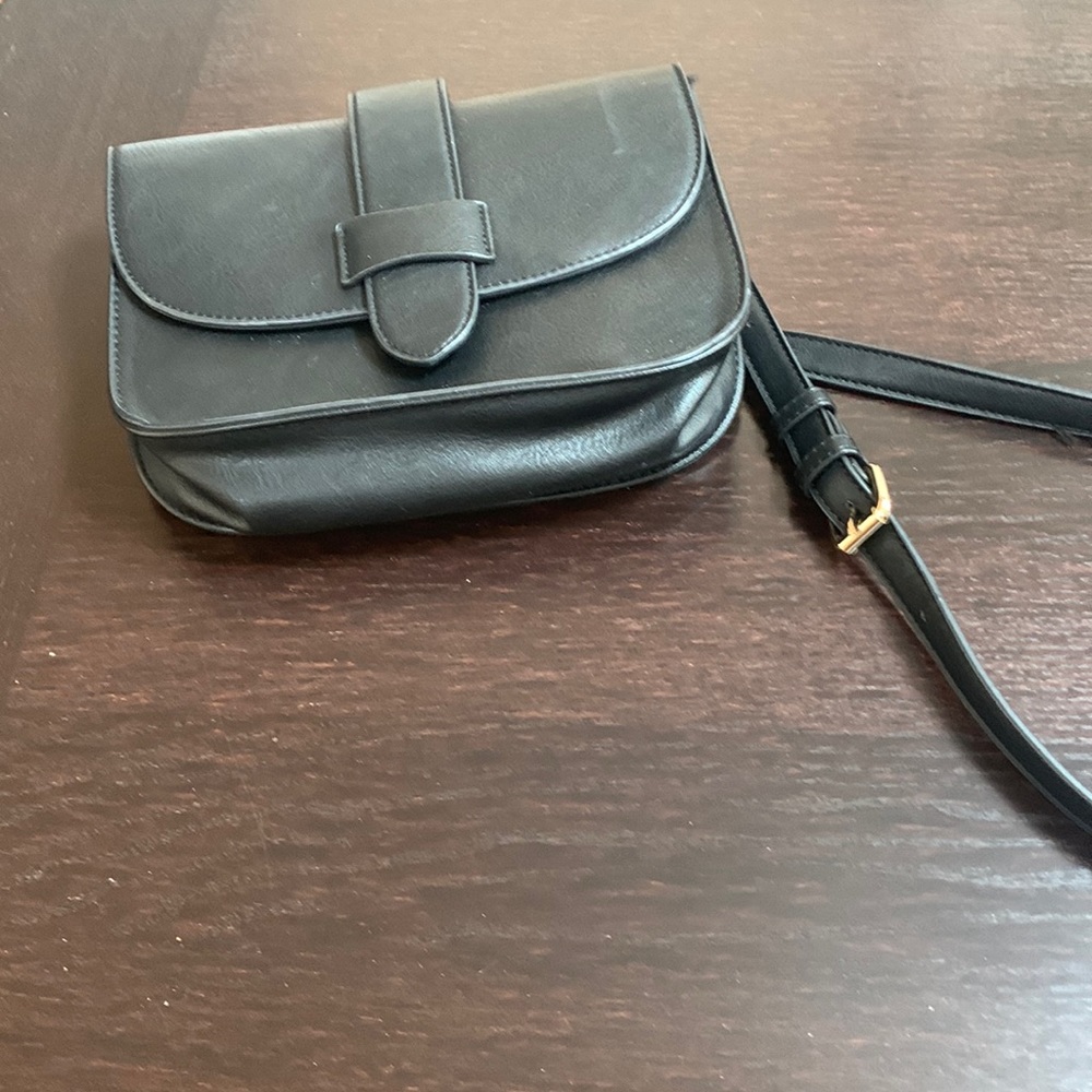 Faux leather bag